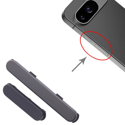 For Google Pixel 9 Original Power Button and Volume Control Button (Black) by buy2fix