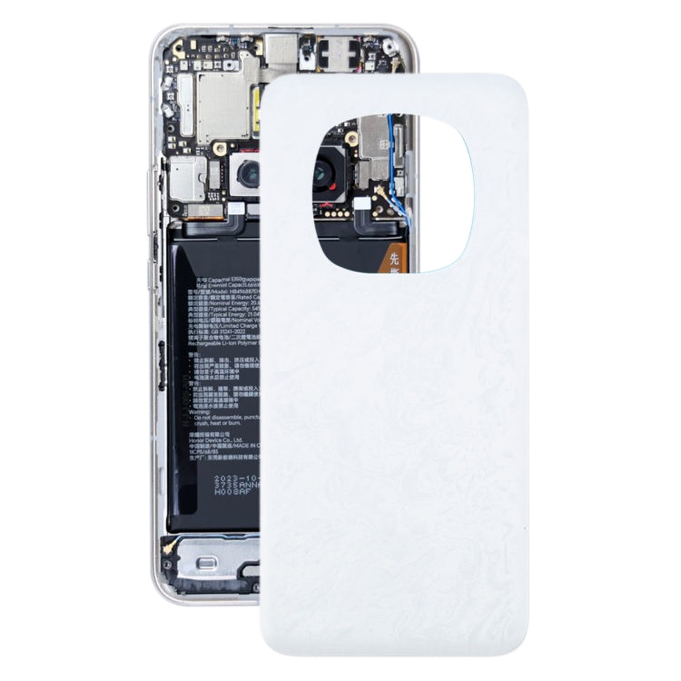 For Honor Magic6 Battery Back Cover(White) by buy2fix