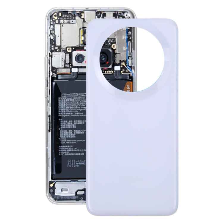 For Honor Magic5 Pro Battery Back Cover(Purple) by buy2fix