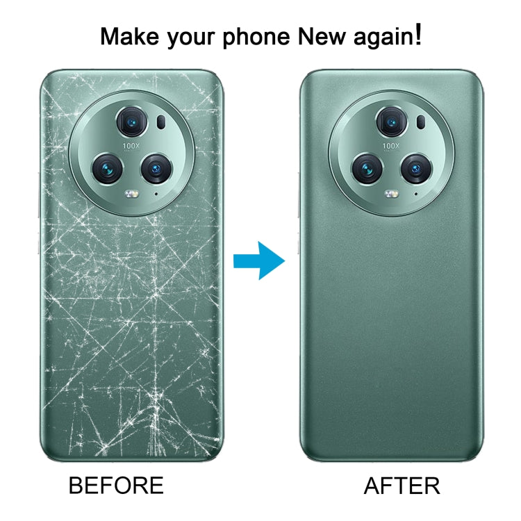 For Honor Magic5 Pro Battery Back Cover(Purple) by buy2fix