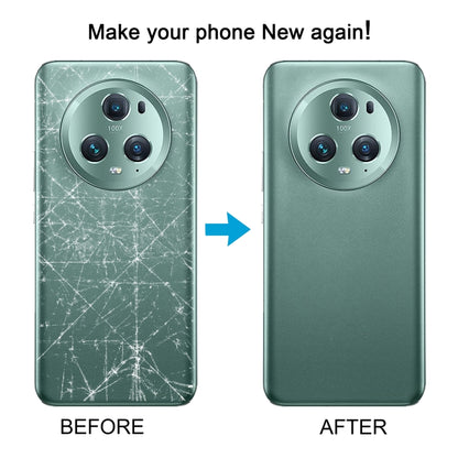 For Honor Magic5 Pro Battery Back Cover(Purple) by buy2fix