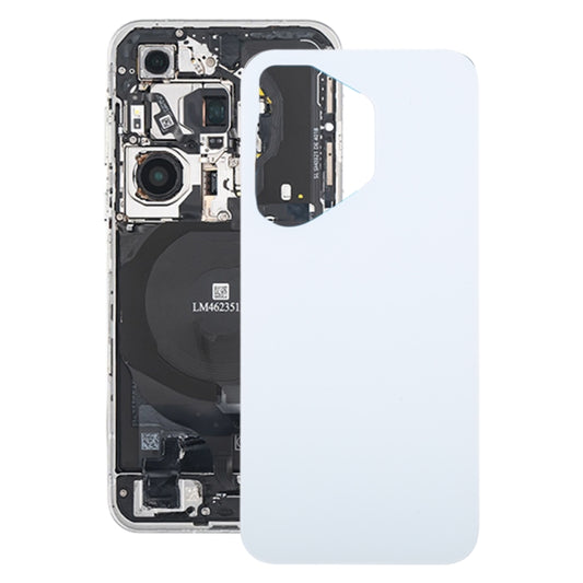 For Huawei Pura 70 Battery Back Cover(White) by buy2fix