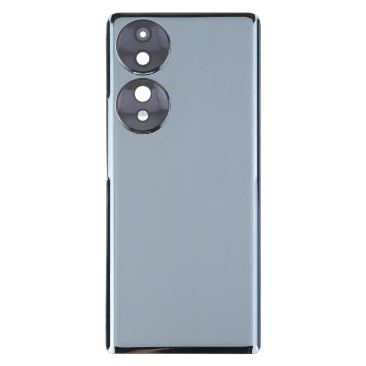 For Honor 70 Battery Back Cover with Camera Lens(Black) - Back Cover by buy2fix | Online Shopping UK | buy2fix
