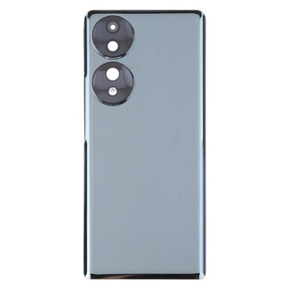 For Honor 70 Battery Back Cover with Camera Lens(Black) - Back Cover by buy2fix | Online Shopping UK | buy2fix