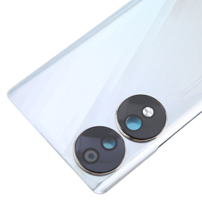 For Honor 70 Battery Back Cover with Camera Lens(White) by buy2fix