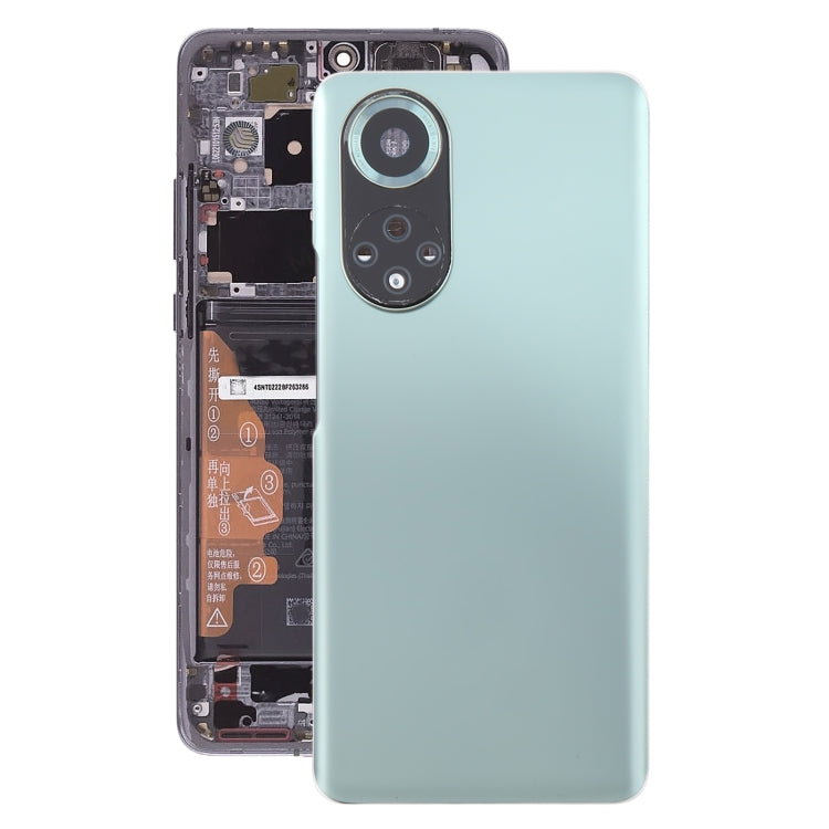 For Huawei Nova 9 Battery Back Cover with Camera Lens(Green) by buy2fix