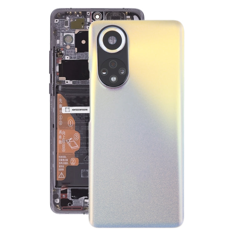 For Huawei Nova 9 Battery Back Cover with Camera Lens(Silver) by buy2fix