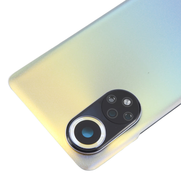 For Huawei Nova 9 Battery Back Cover with Camera Lens(Silver) by buy2fix