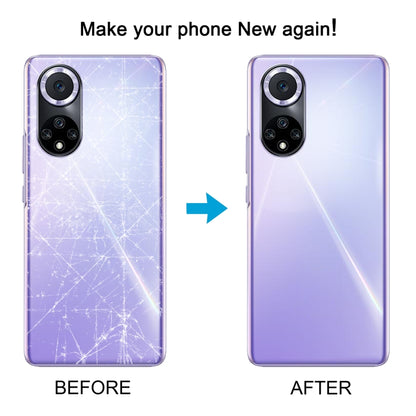 For Huawei Nova 9 Battery Back Cover with Camera Lens(Purple) by buy2fix