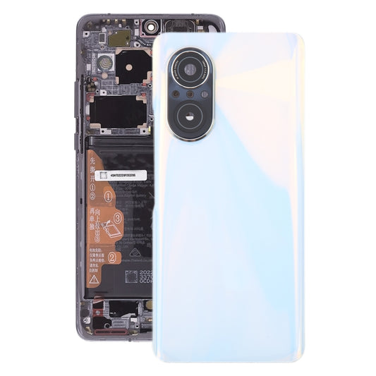 For Huawei Nova 9 SE Battery Back Cover with Camera Lens(White) by buy2fix