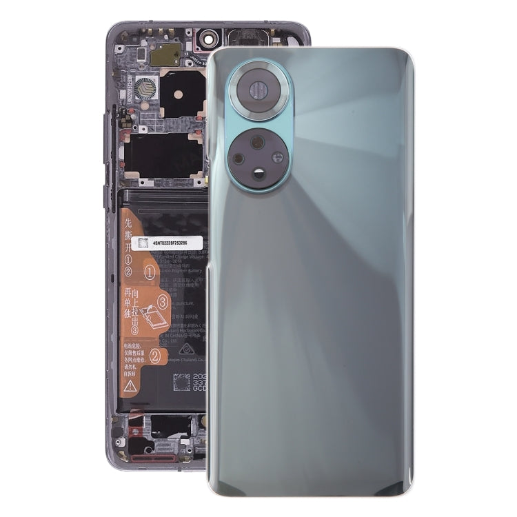 For Honor 50 Battery Back Cover with Camera Lens(Green) by buy2fix