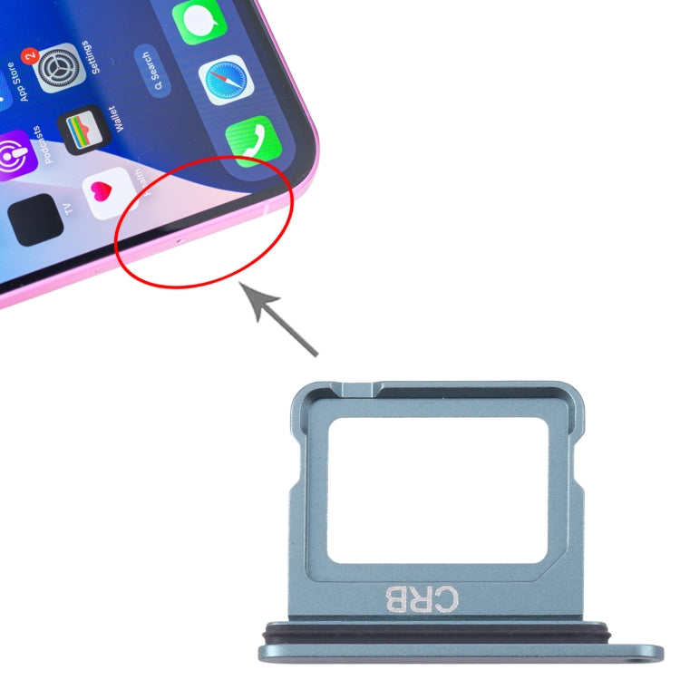 For iPhone 16 SIM Card Tray (Green) by buy2fix