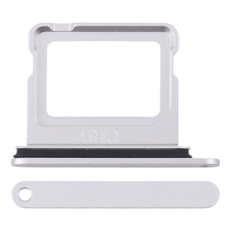 For iPhone 16 SIM Card Tray (Silver) by buy2fix