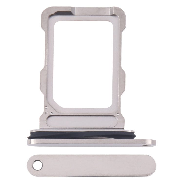 For iPhone 16 Pro SIM Card Tray (Titanium Color) by buy2fix