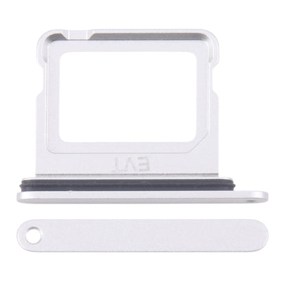 For iPhone 16 SIM + SIM Card Tray (Silver) by buy2fix