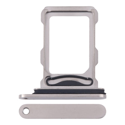 For iPhone 16 Pro SIM + SIM Card Tray (Titanium Color) by buy2fix