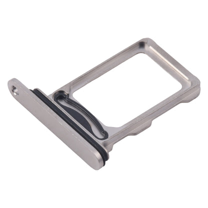 For iPhone 16 Pro SIM + SIM Card Tray (Titanium Color) by buy2fix