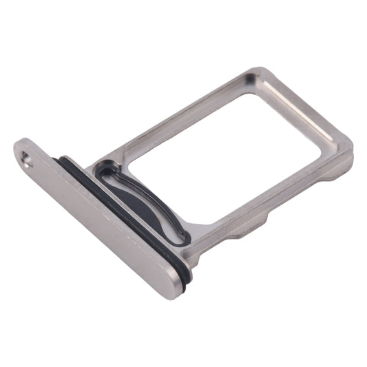 For iPhone 16 Pro SIM + SIM Card Tray (Titanium Color) by buy2fix