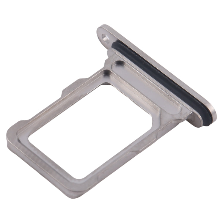 For iPhone 16 Pro SIM + SIM Card Tray (Titanium Color) by buy2fix