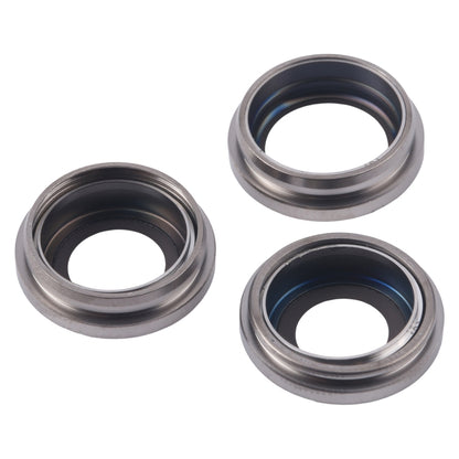 For iPhone 16 Pro 3pcs/Set Camera Lens Cover (Titanium Color) by buy2fix