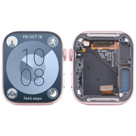 For Huawei Watch Fit 3 Original LCD Screen and Digitizer Full Assembly With Frame (Pink)