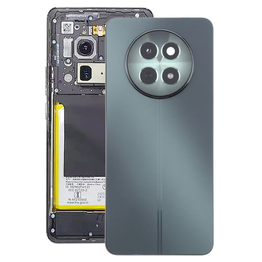 For Realme 12 5G Original Battery Back Cover with Middle Frame(Green) - Back Cover by buy2fix | Online Shopping UK | buy2fix