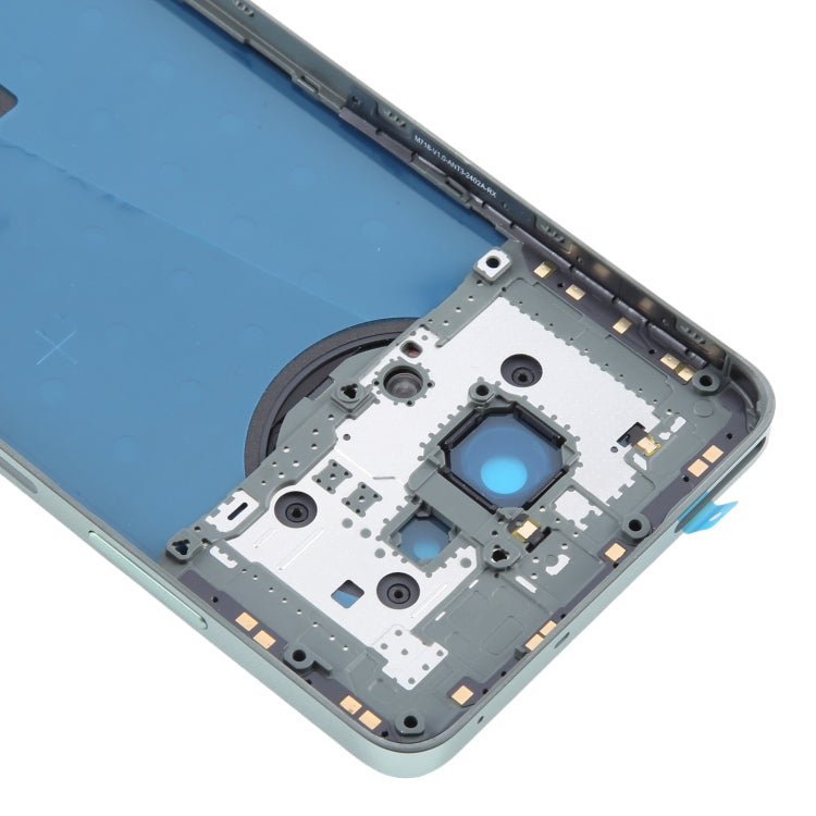 For Realme 12 5G Original Battery Back Cover with Middle Frame(Green) - Back Cover by buy2fix | Online Shopping UK | buy2fix