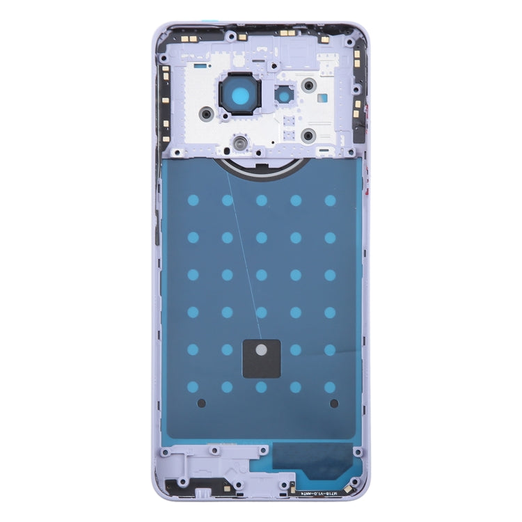 For Realme 12 5G Original Battery Back Cover with Middle Frame(Purple) - Back Cover by buy2fix | Online Shopping UK | buy2fix