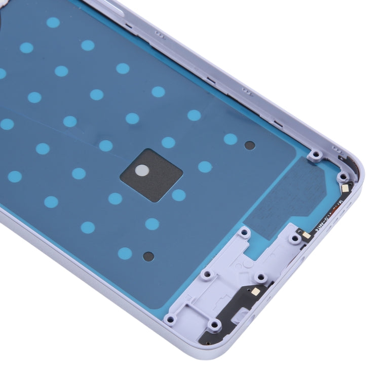 For Realme 12 5G Original Battery Back Cover with Middle Frame(Purple) - Back Cover by buy2fix | Online Shopping UK | buy2fix