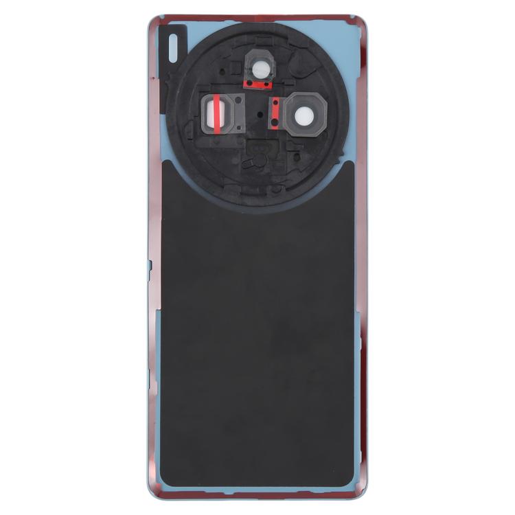 For vivo X100 Battery Back Cover with Camera Lens Cover(Blue) - Back Cover by buy2fix | Online Shopping UK | buy2fix