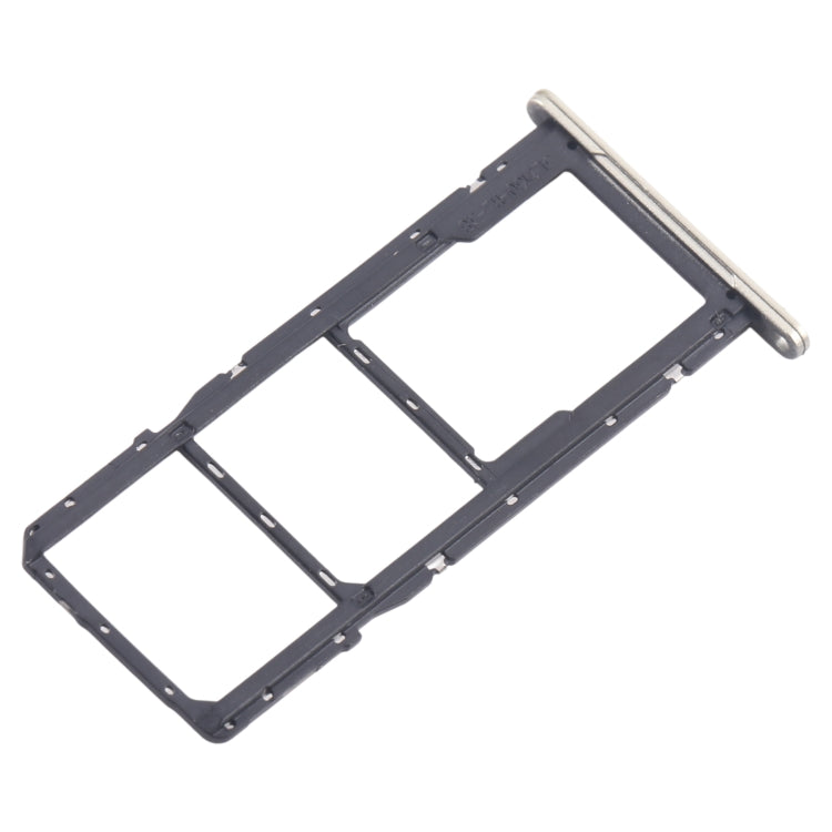 For Samsung Galaxy A06 SM-A065F Original SIM Card Tray + SIM Card Tray + Micro SD Card Tray (Gold) - Card Tray by buy2fix | Online Shopping UK | buy2fix