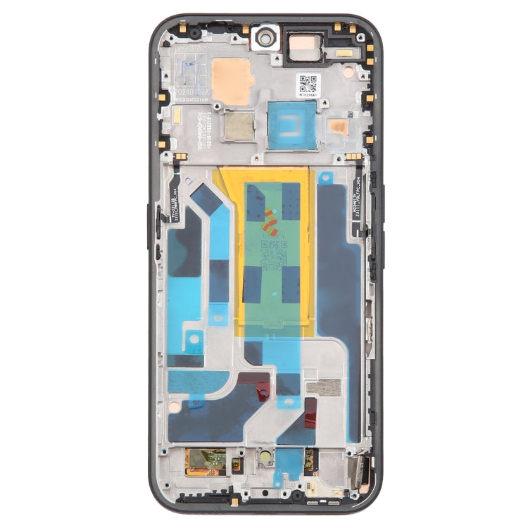 For Nothing Phone (2A) A142 5G Original AMOLED LCD Screen Digitizer Full Assembly with Frame (Black) - For Nothing by buy2fix | Online Shopping UK | buy2fix