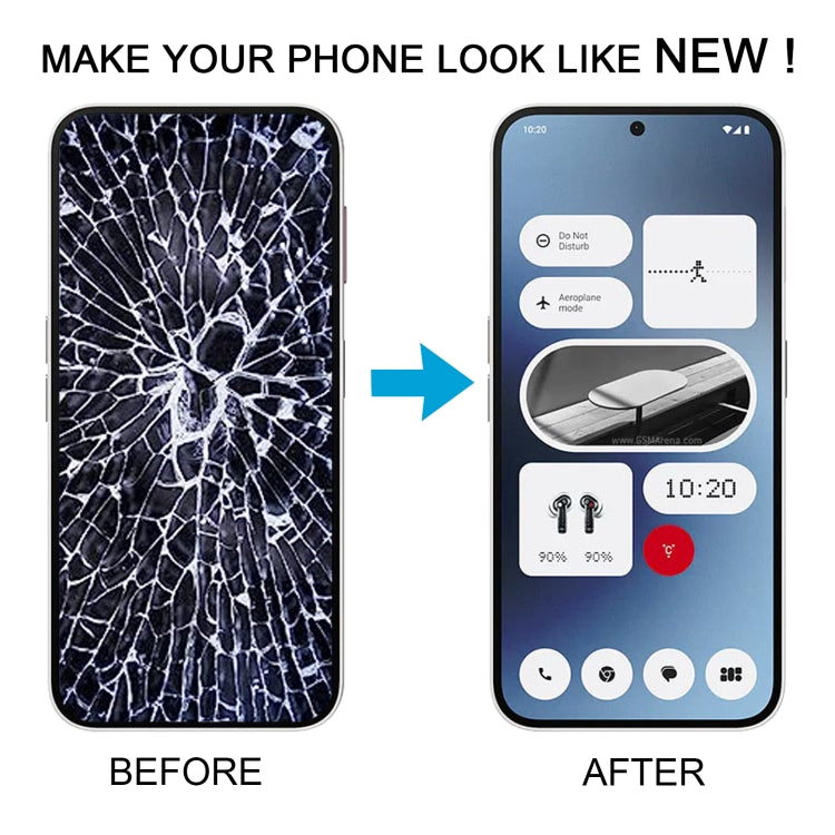 For Nothing Phone (2A) A142 5G Original AMOLED LCD Screen Digitizer Full Assembly with Frame (Black) - For Nothing by buy2fix | Online Shopping UK | buy2fix
