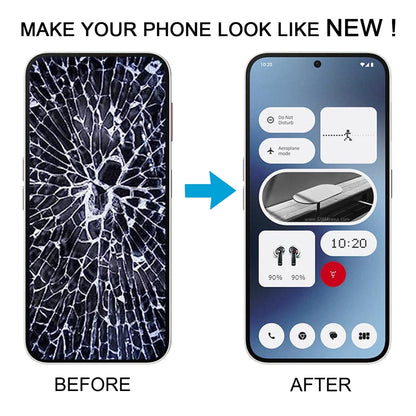 For Nothing Phone (2A) A142 5G Original AMOLED LCD Screen Digitizer Full Assembly with Frame (Black) - For Nothing by buy2fix | Online Shopping UK | buy2fix