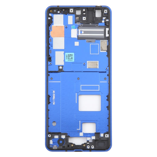 For Sharp Aquos R5G Original Middle Frame Bezel Plate (Blue) - For Sharp by buy2fix | Online Shopping UK | buy2fix