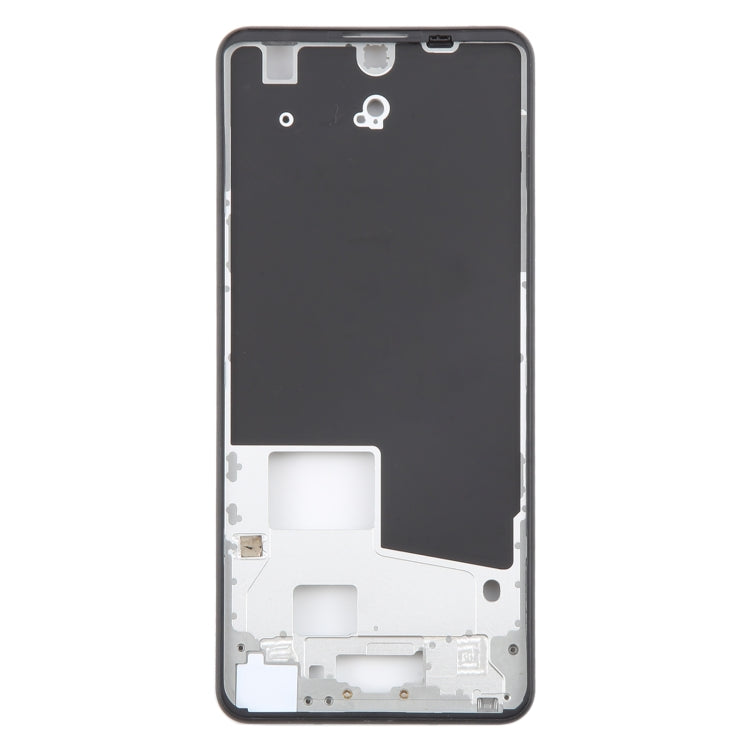 For Sharp Aquos R5G Original Middle Frame Bezel Plate (Silver) - For Sharp by buy2fix | Online Shopping UK | buy2fix