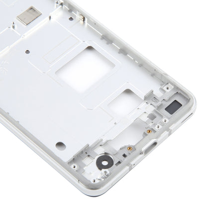 For Sharp Aquos R5G Original Middle Frame Bezel Plate (Silver) - For Sharp by buy2fix | Online Shopping UK | buy2fix