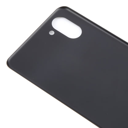 For Sharp Aquos R3 Original Battery Back Cover(Black) - For Sharp by buy2fix | Online Shopping UK | buy2fix