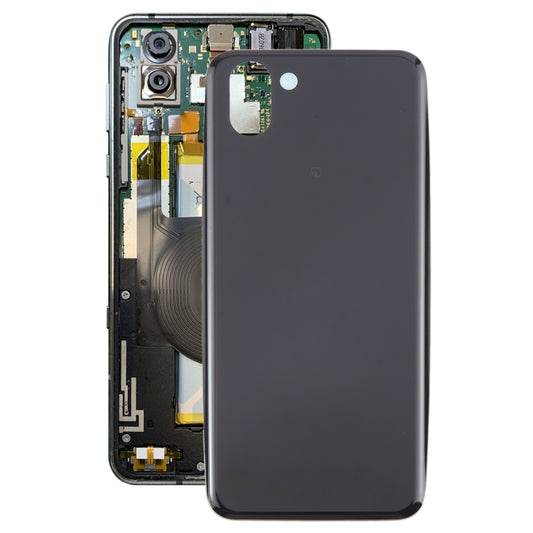 For Sharp Aquos R2 Original Battery Back Cover(Black) - For Sharp by buy2fix | Online Shopping UK | buy2fix