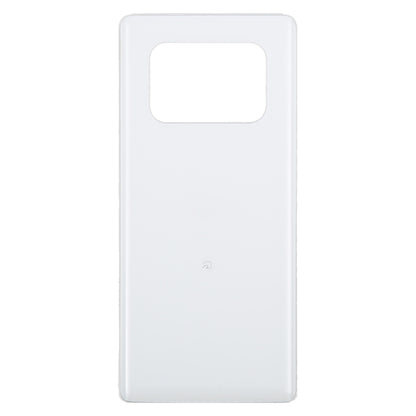 For Sharp Aquos R6 Original Battery Back Cover(White) - For Sharp by buy2fix | Online Shopping UK | buy2fix
