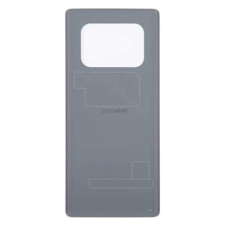 For Sharp Aquos R6 Original Battery Back Cover(White) - For Sharp by buy2fix | Online Shopping UK | buy2fix
