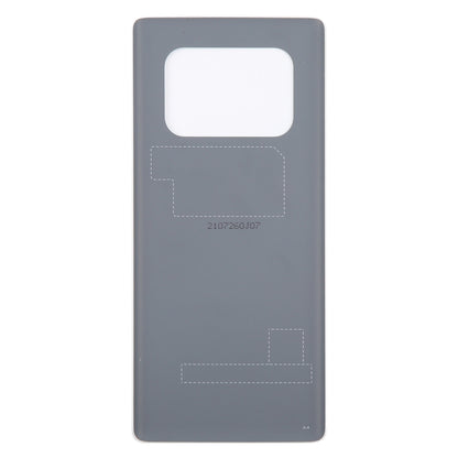 For Sharp Aquos R6 Original Battery Back Cover(White) - For Sharp by buy2fix | Online Shopping UK | buy2fix