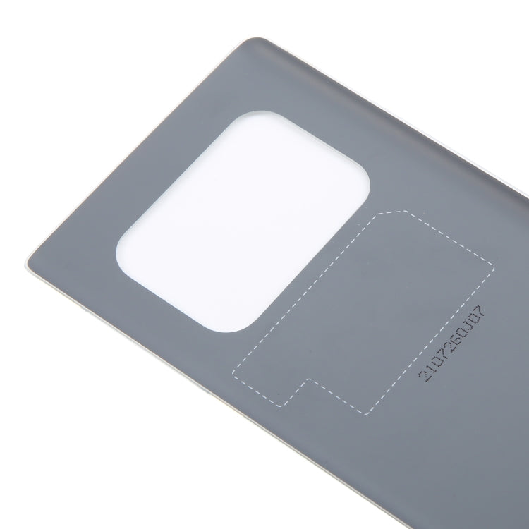 For Sharp Aquos R6 Original Battery Back Cover(White) - For Sharp by buy2fix | Online Shopping UK | buy2fix