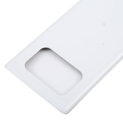 For Sharp Aquos R6 Original Battery Back Cover(White) - For Sharp by buy2fix | Online Shopping UK | buy2fix