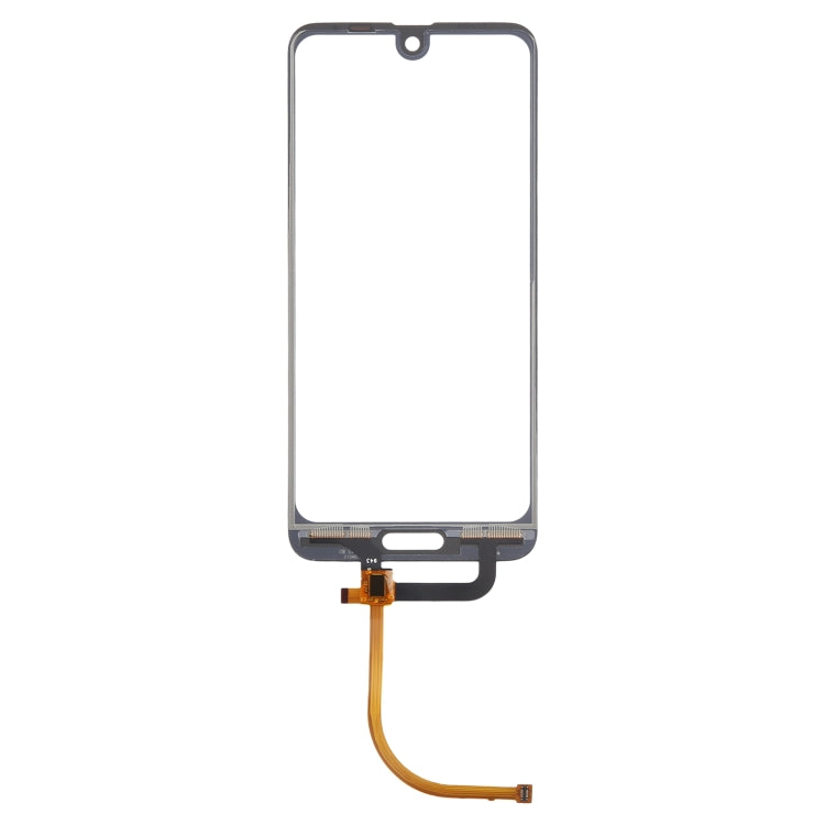 For Sharp Aquos R2 Touch Panel (Black) - For Sharp by buy2fix | Online Shopping UK | buy2fix