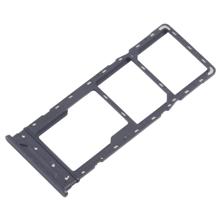 For Infinix Hot 30 Play NFC X6835 5pcs SIM Card Tray + SIM Card Tray + Micro SD Card Tray (Black) - Card Tray by buy2fix | Online Shopping UK | buy2fix