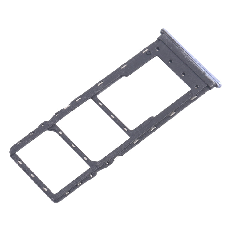 For Infinix Hot 30 Play NFC X6835 5pcs SIM Card Tray + SIM Card Tray + Micro SD Card Tray (Purple) - Card Tray by buy2fix | Online Shopping UK | buy2fix