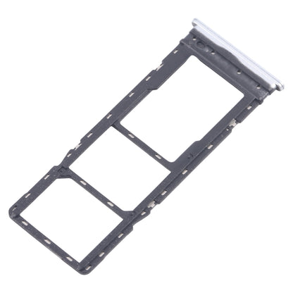 For Infinix Hot 30 Play NFC X6835 5pcs SIM Card Tray + SIM Card Tray + Micro SD Card Tray (Silver) - Card Tray by buy2fix | Online Shopping UK | buy2fix