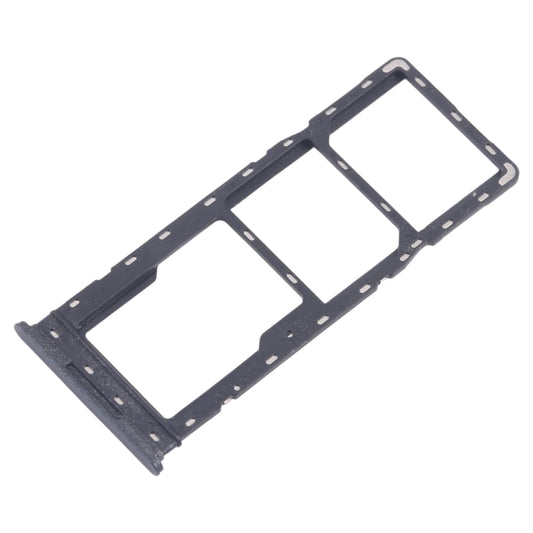 For Infinix Smart 8 X6525 5pcs SIM Card Tray + SIM Card Tray + Micro SD Card Tray (Black) - Card Tray by buy2fix | Online Shopping UK | buy2fix