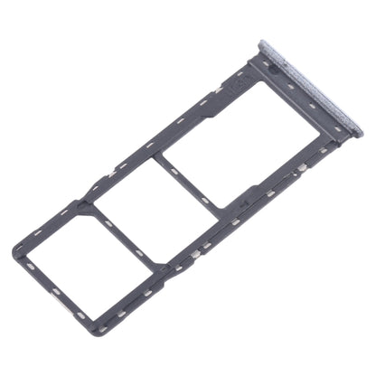 For Infinix Smart 8 X6525 5pcs SIM Card Tray + SIM Card Tray + Micro SD Card Tray (Silver) - Card Tray by buy2fix | Online Shopping UK | buy2fix